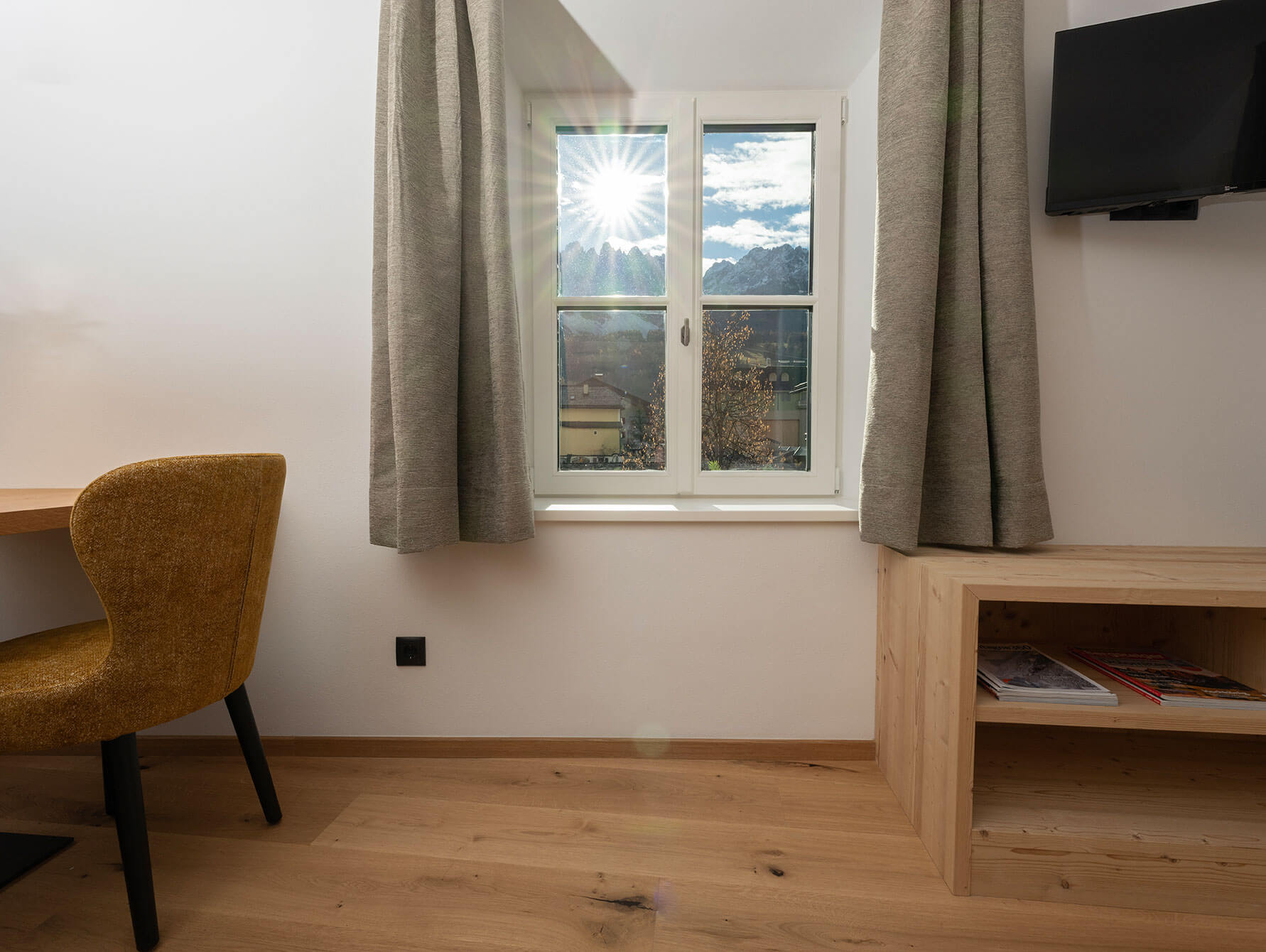 Blick nach draußen - Family - Residence Kugler