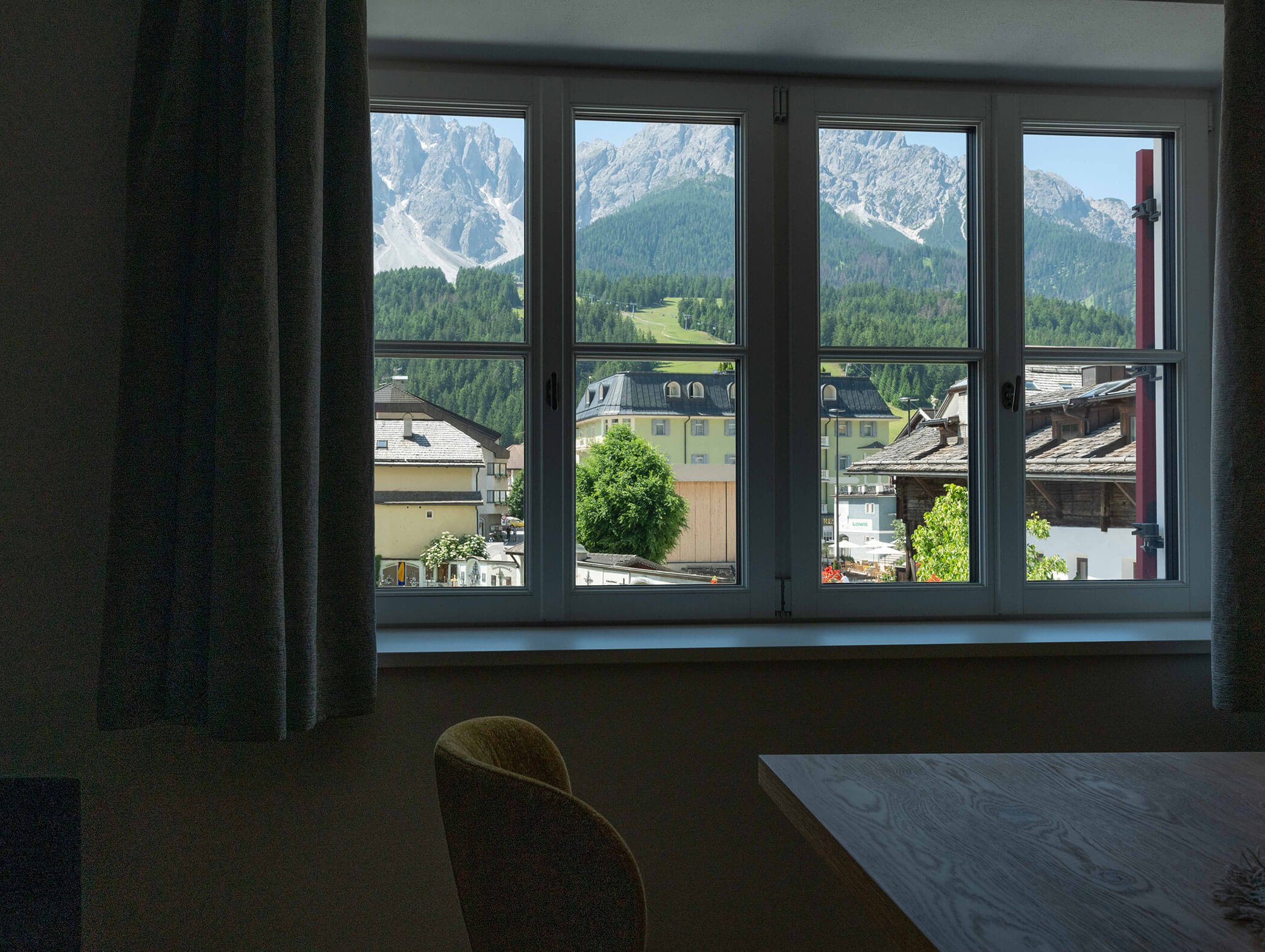 Blick nach draußen - Residence Kugler